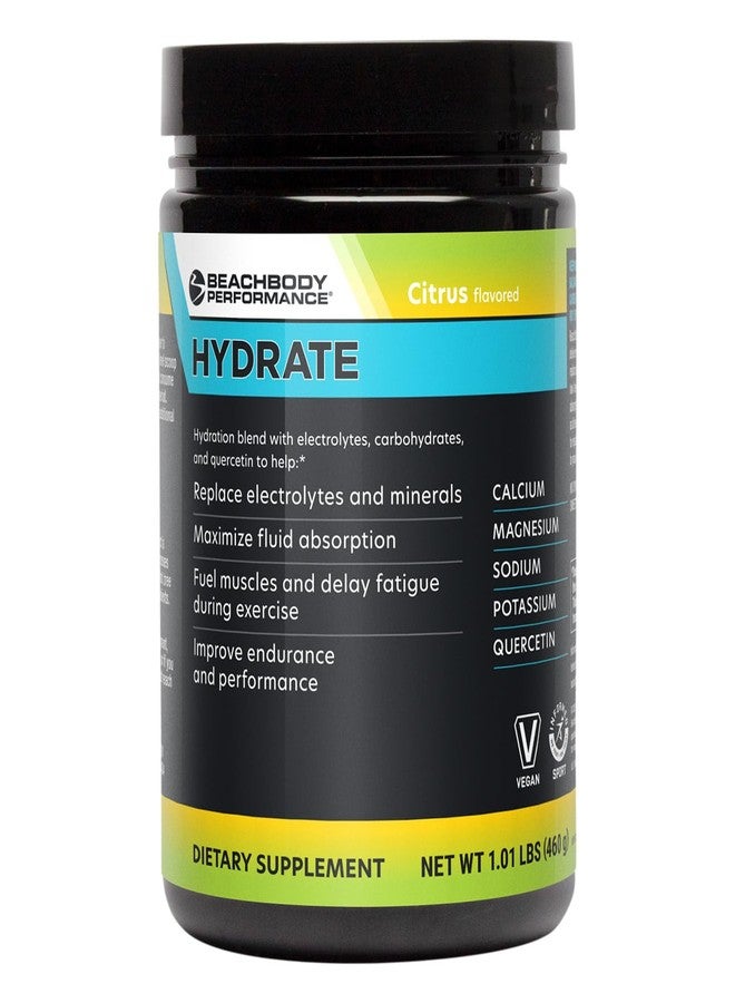 BODi Hydrate Performance Hydration Supplement, Quercetin Enriched Electrolyte Powder, 4 Key Electrolytes: Potassium, Magnesium, Sodium, Calcium - Supports Endurance & Fluid Balance, Citrus, 40 SRV - Image 1